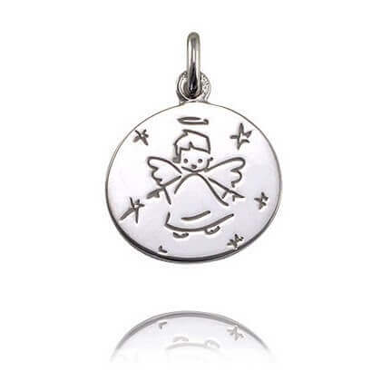 Médaille de baptême petit ange – collection Baby d’Arthus Bertrand